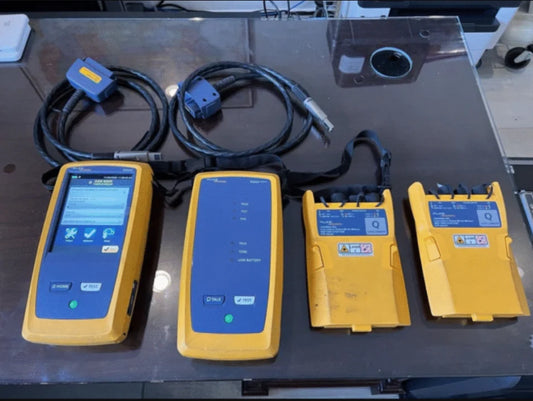 Fluke Networks DSX-8000 Versiv2 DSX Cable Analyzer Cat6a Cat8 Versiv w/fiber mod
