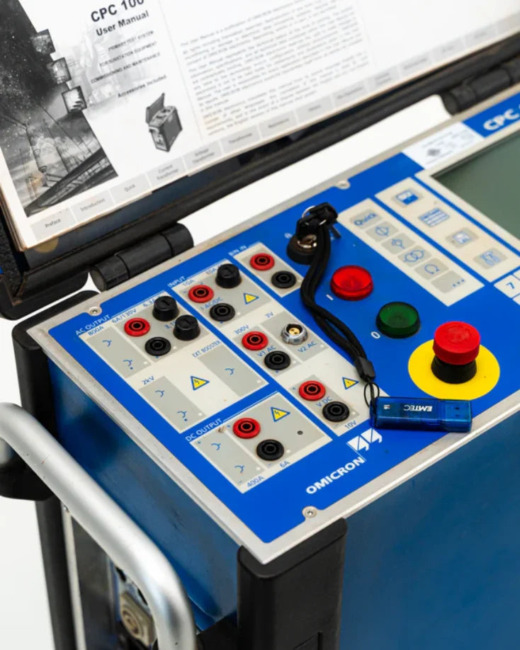 OMlCRON CPC 100 Primary Injection Test Set