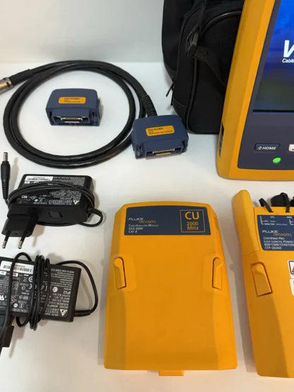 FLUKE Networks DSX-8000QI 2 GHz Cable Analyzer with Quad OLTS CAL-2024