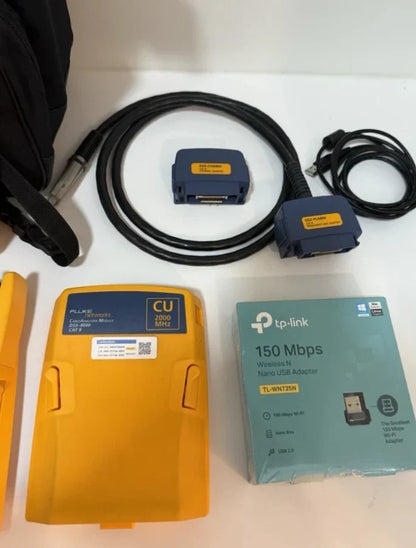 FLUKE Networks DSX-8000QI 2 GHz Cable Analyzer with Quad OLTS CAL-2024