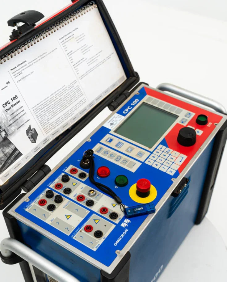 OMlCRON CPC 100 Primary Injection Test Set